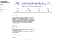 Desktop Screenshot of modelepuissance.com