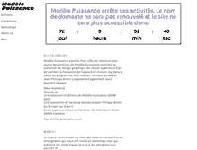 Tablet Screenshot of modelepuissance.com